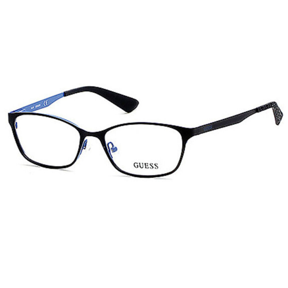 NWT GUESS 2563 49005 Blue/Black Eyeglasses